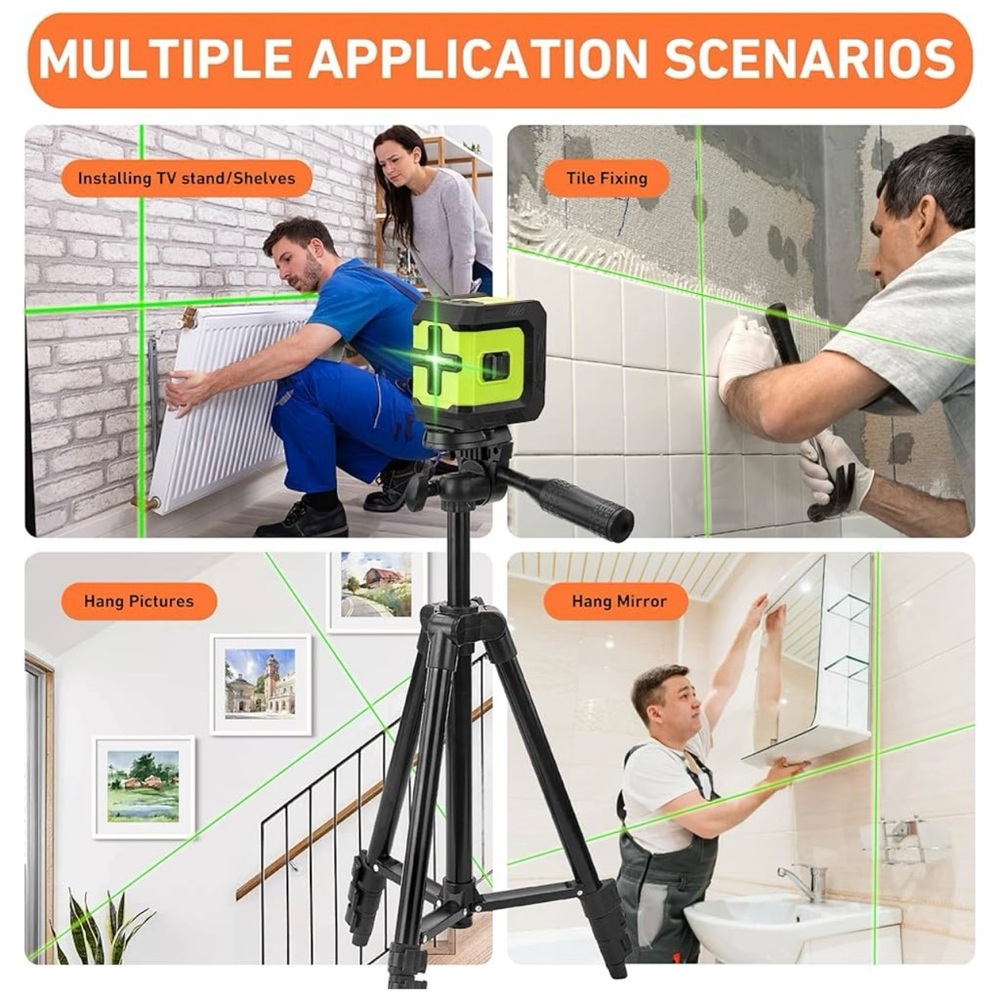 Polarduck Laser Level Tripod Phone Stand: 51-inch 130cm Aluminum Tripod -NWOB - Picture 7 of 10